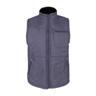 ALASKA FÜME ÜÇ CEPLİ ŞİŞME YELEK S