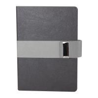 ARMADA SİYAH TARİHSİZ DEFTER (15X21 CM)