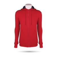 ARTOS KANGURU CEPLİ FERMUARLU KIRMIZI S SWEATSHİRT