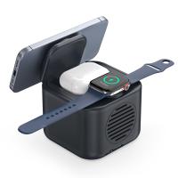 LOTUS SİYAH HOPARLÖR VE WIRELESS SARJ STANDI