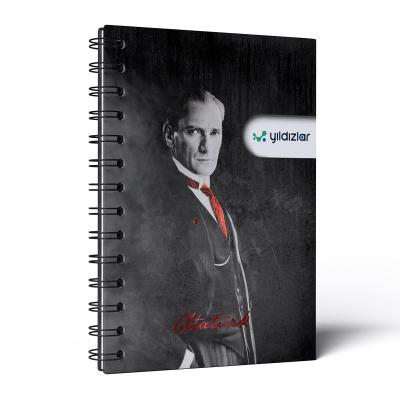 PARLA KUŞE MUKAVVA SIVAMA SPİRALLİ DEFTER (15X21CM)