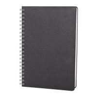 PLEVNE SİYAH KARELİ TARİHSİZ SPİRALLİ DEFTER (20x28 CM)