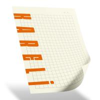 PLEVNE SİYAH KARELİ TARİHSİZ SPİRALLİ DEFTER (20x28 CM)