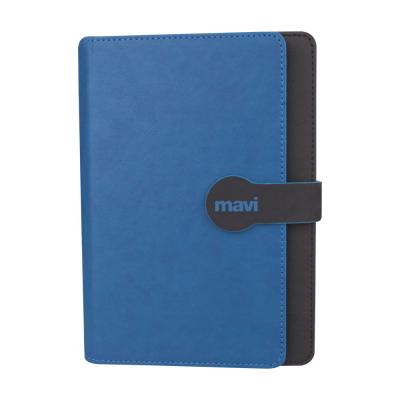 SARAY LACİVERT TARİHSİZ DEFTER (15X21 CM)