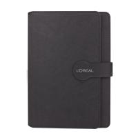 SARAY SİYAH TARİHSİZ DEFTER (15X21 CM)